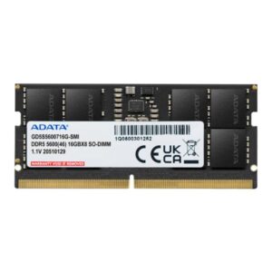 MEMORIA RAM LAPTOP 16GB ADATA GOLD DDR5 5600MHZ GD5S5600716G-SMI