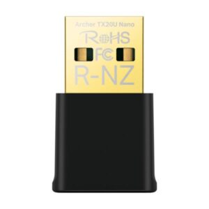 ADAPTADOR INALAMBRICO TP LINK ARCHER TX20U NANO(US) USB WIFI 6 5 GHZ MU-MIMO