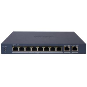 SWITCH HIKVISION DS-3E1510P-EI/M(O-STD) (E) 10 PUERTOS (8 GIGABIT POE + 2 GIGABIT RJ45) 1 GBPS SMART MANAGED