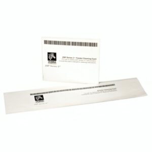 KIT DE LIMPIEZA PARA IMPRESORA ZEBRA PARA ZXP SERIE 1 8 TARJETAS (4 MOTOR / 4 ALIMENTADOR) 1000 IMPRESIONES 105999-101