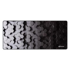 MOUSE PAD GAMING SHARKOON SKILLER SGP30 HEX XXL TELA Y GOMA 4044951032198 NEGRO