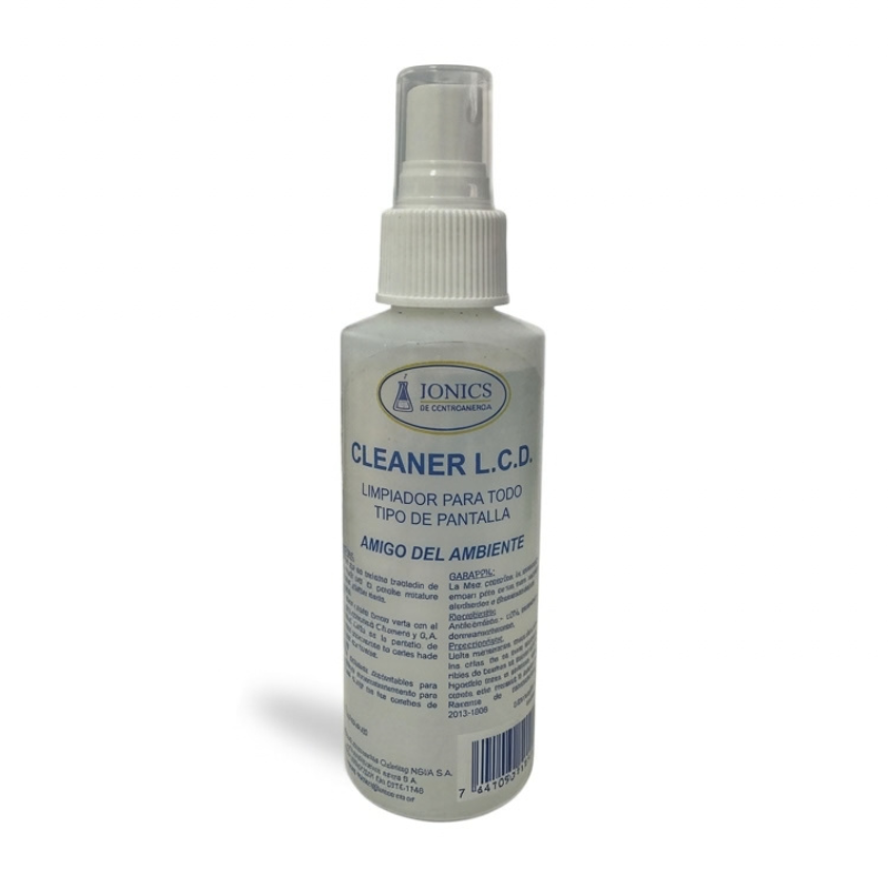 LIMPIADOR DE PANTALLA IONICS ATOMIZADOR 130ML 300029-06
