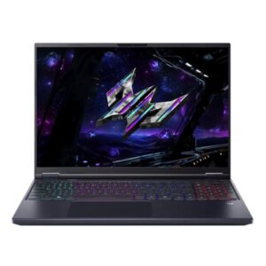 LAPTOP GAMING ACER PREDATOR HELIOS NEO 16 AI PHN16-73-95NT INGLES 16 PULG INTEL CORE ULTRA 9 275HX 64GB RAM DDR5 2TB SSD RTX 5070 TI 12GB GDDR7 RGB WIN 11 HOME NH.U0QAA.001 NEGRO