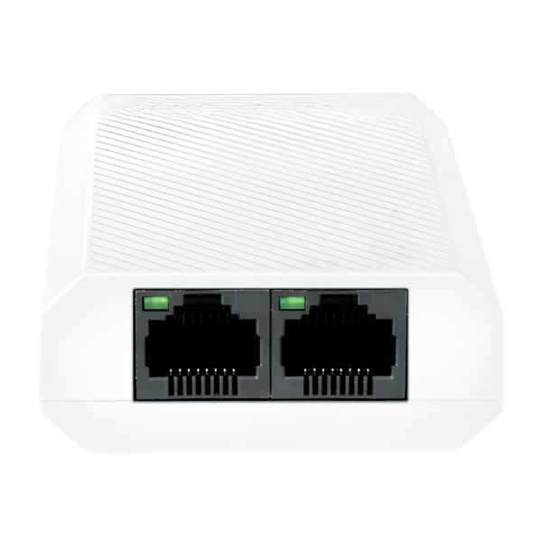 SWITCH POE HIKVISION DS-3E0103DP-E/R(O-STD) (E) 1 POE IN + 2 POE OUT 10/100 MBPS NO ADMINISTRABLE 301803179 BLANCO