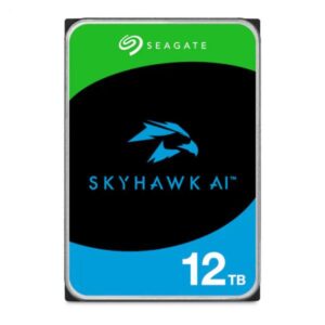 HD INTERNO 12TB SEAGATE SKYHAWK AI ST12000VE003 HDD 3.5 SATA III 7200 RPM 763649181911 GRIS